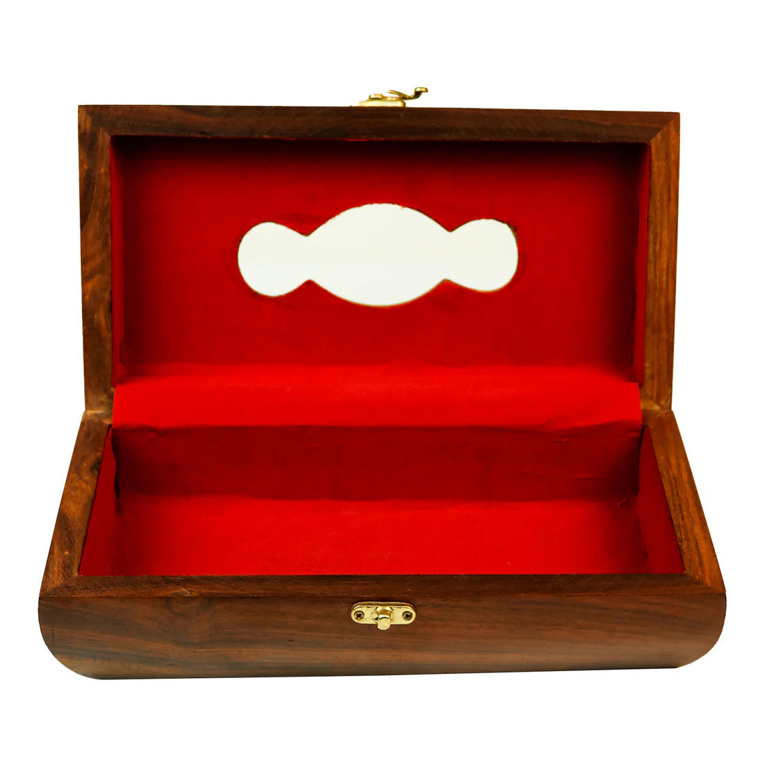 Wooden Tissue Box – Hand Carved Sheesham Wood Tissue Holder for Home & Office